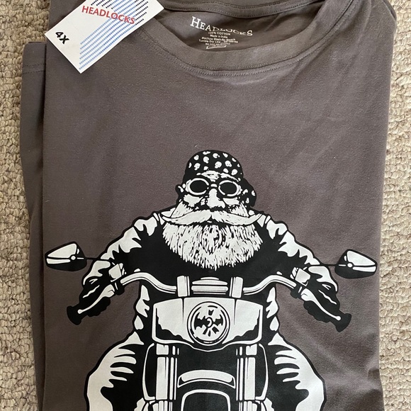 NWT Headlocks Big Man Size 4X graphic motorcycle - Picture 5 of 5